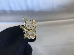 Hello Kitty AK 18k Gold Ring