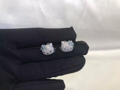 Hello Kitty Silver Earrings