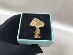Snoopy 18K Gold Ring