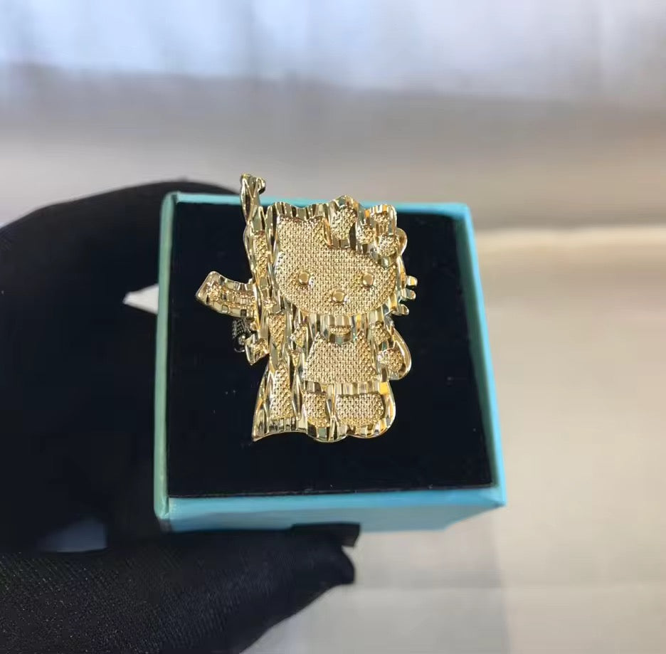 Hello Kitty AK 18k Gold Ring