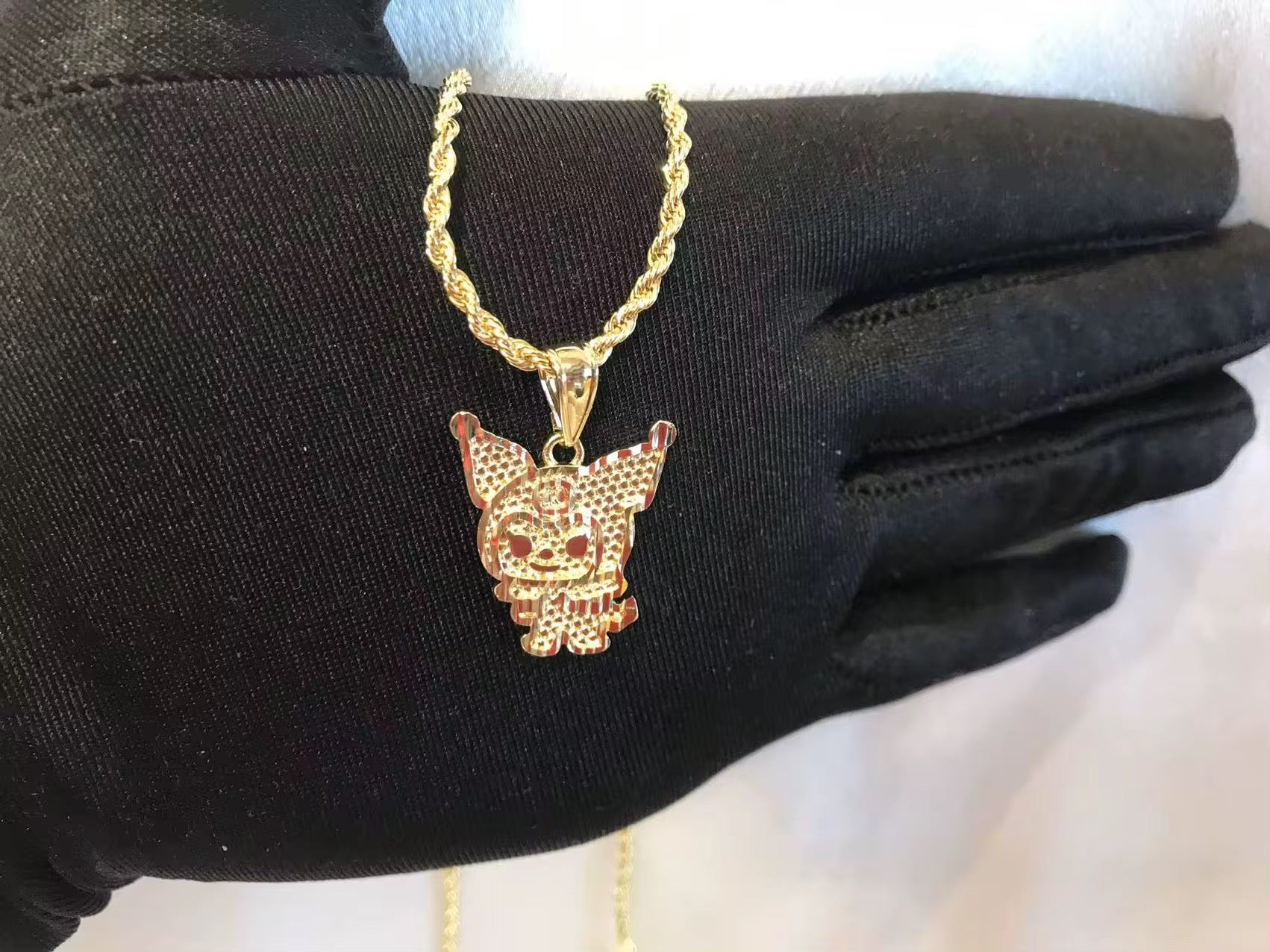 Kuromi 18K Gold Necklace