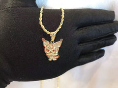 Kuromi 18K Gold Necklace