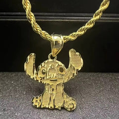 Stitch 18K Gold Necklace