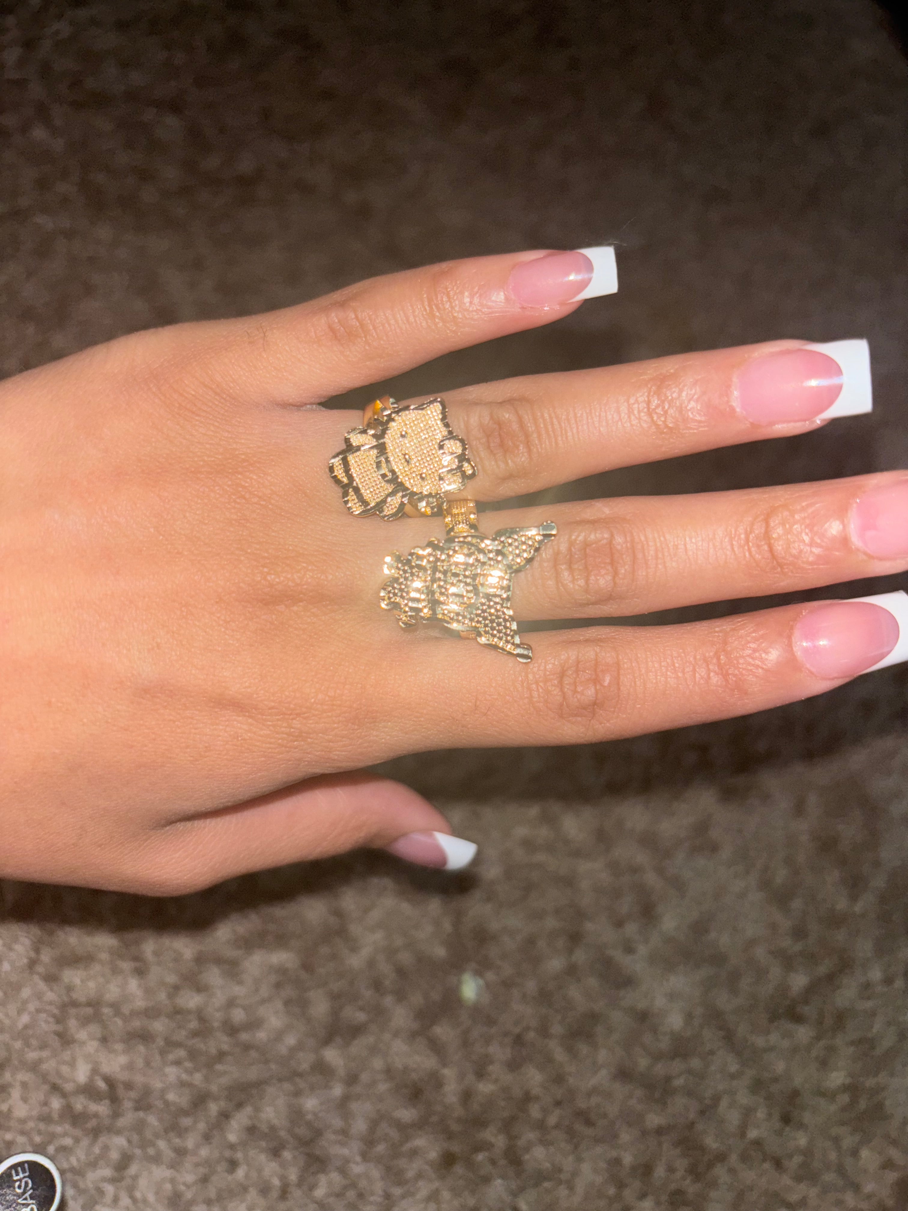 Kuromi 18k Gold Ring