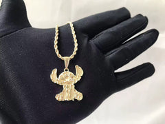 Stitch 18K Gold Necklace