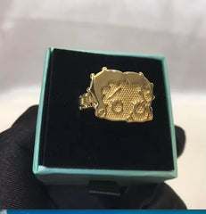Betty Boop 18K Gold Ring