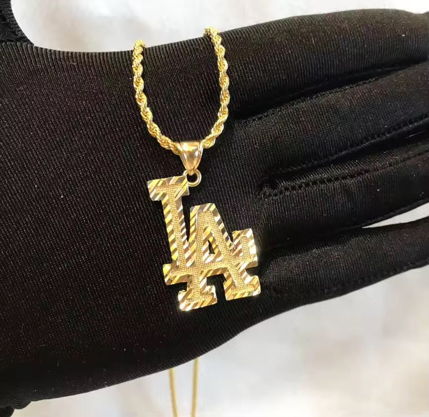 LA 18K Gold Necklace