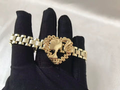 Barbie 18K Gold Rolex Style Bracelet