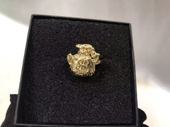 Money Bag 18K Gold Ring